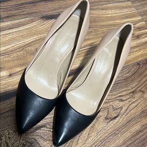 Black and Cream Heels